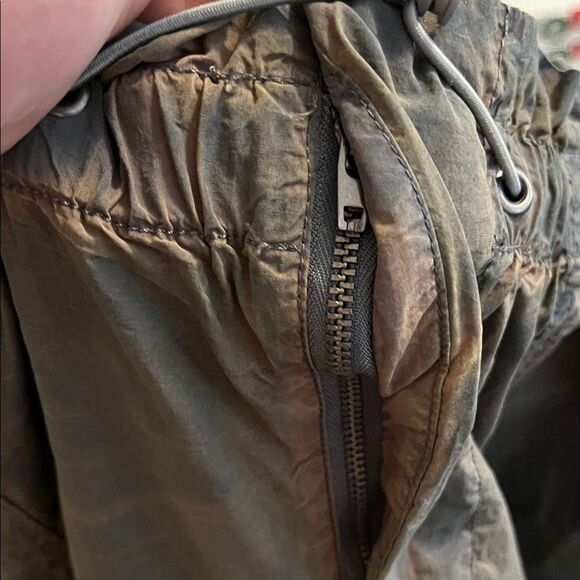 Urban Outfitters Sloan Nylon Balloon Distressed Pants In Slate Y2K Inspired Boho - Picture 9 of 16